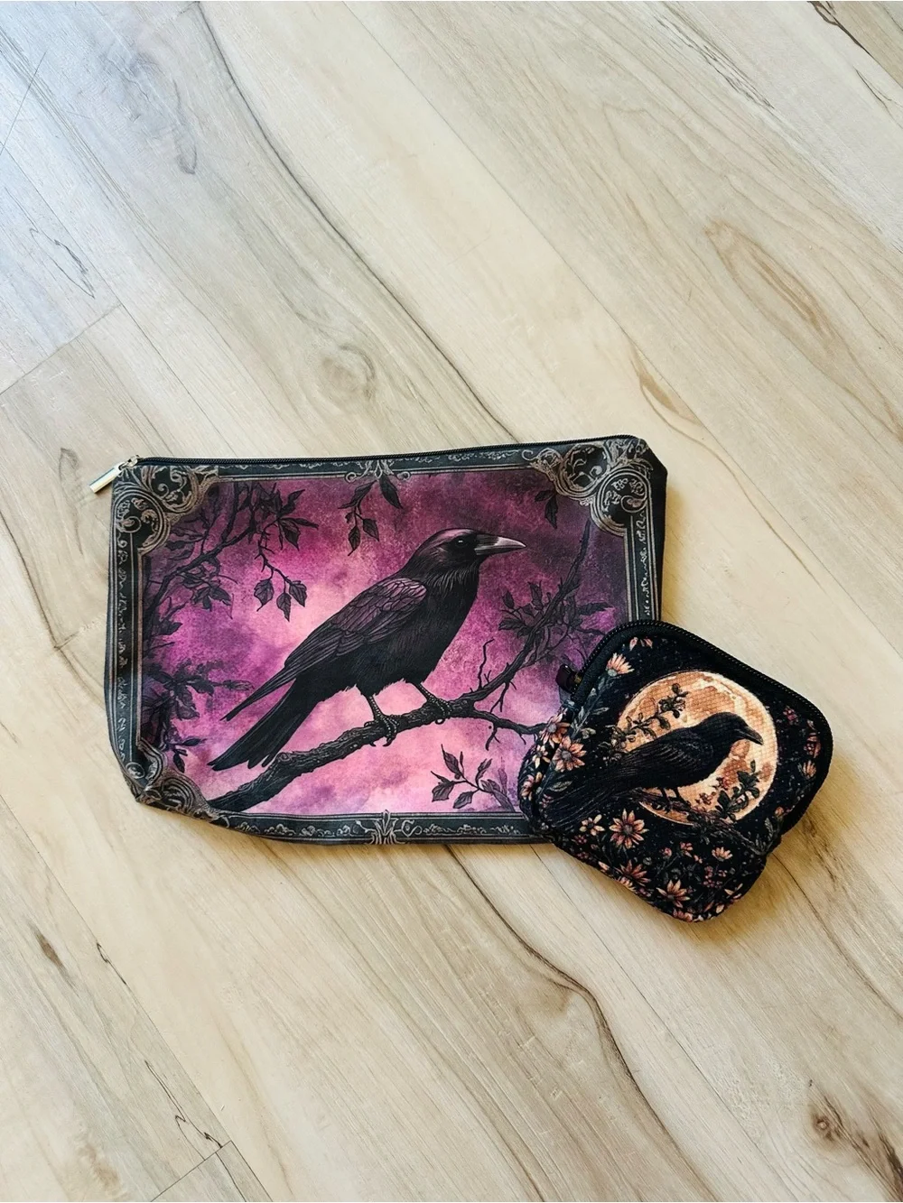 Whimsygoth Raven Bag Set